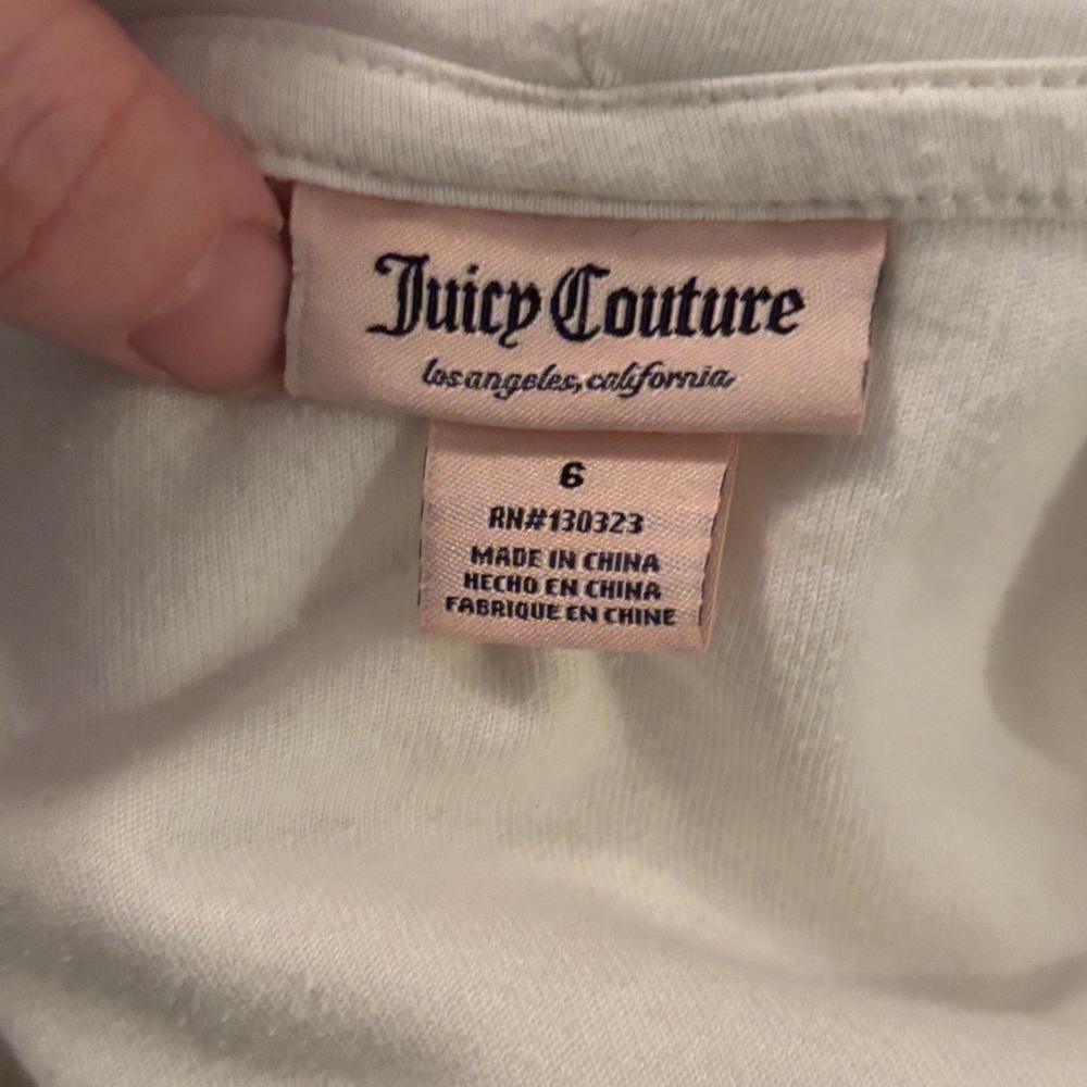 Juicy Couture Off-White Hoodie Set - Picture 6 of 6